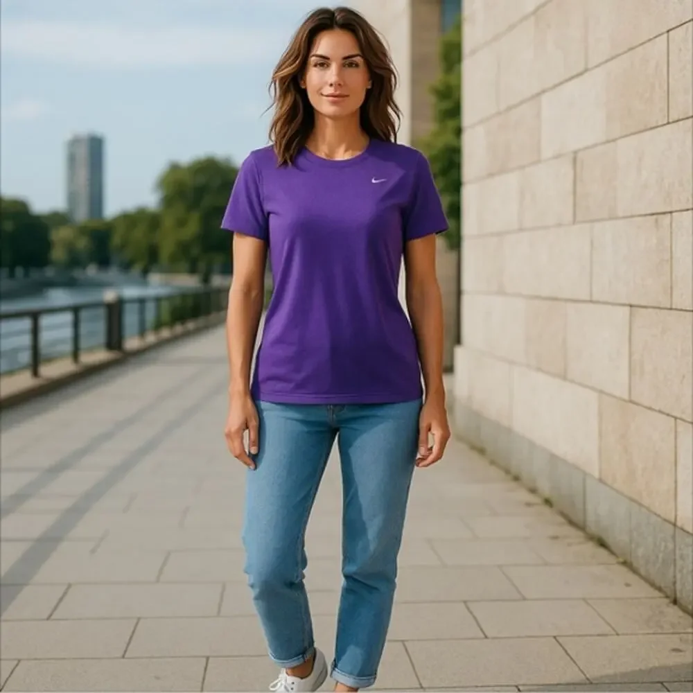 Nike Dri fit- Women’s Size Medium Bright Purple in Color & Lightweight Fabric